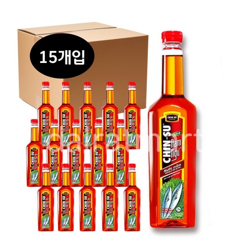 친수 남늑 베트남 피쉬소스 CHIN-SU Nam Ngu 900ML 15입, 15개