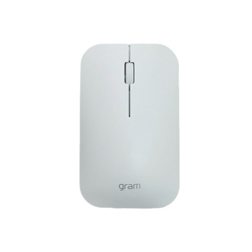 섬세한 아름다움과 조용한 자유, LG그램 무선 무소음 마우스 MSA2 화이트