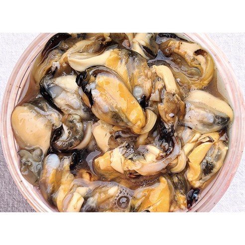 태안 청정 섬의 자연산 홍합, 풍성한 맛과 영양을 한 입에