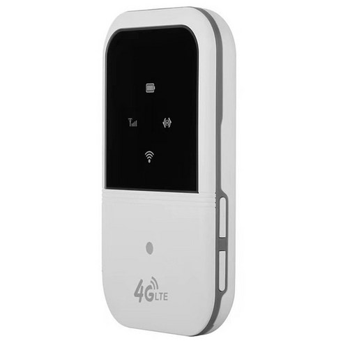 유심라우터 LTE라우터 와이파이 4g lte 모바일 광대역 무선 핫스팟 lte mifi 모뎀 wifi 모뎀 4g fdd: b1b3b5b40 3g umts wcdma: b1, 하얀, 1개