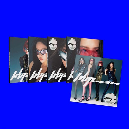 Aespa 앨범 (에스파) - 미니 5집 : Whiplash [SPEED Ver.] _ 커버+포토북+엽서(5종)+접지 포스터(랜덤 1종)+스티커(1종)+포토카드(랜덤 1종), 단체