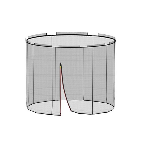 트램펄린용 교체 안전망 6/8폴용 교체 안전망 내부 그물 찢어짐 방지 자외선 방지, 8피트 6개의 게시물