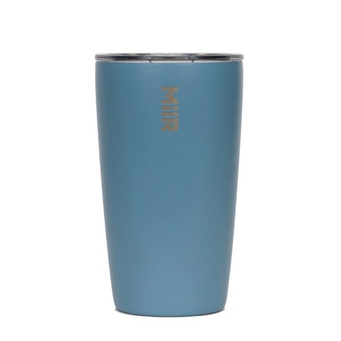 MiiR 미르 베큠 인슐레이티드 텀블러(슬라이드뚜껑), 12온스(354ml)-라이트블루