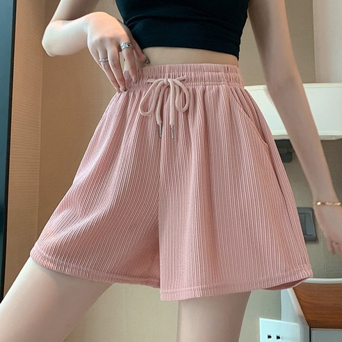 도도미아 여성용 시원한 밴딩 3부 반바지