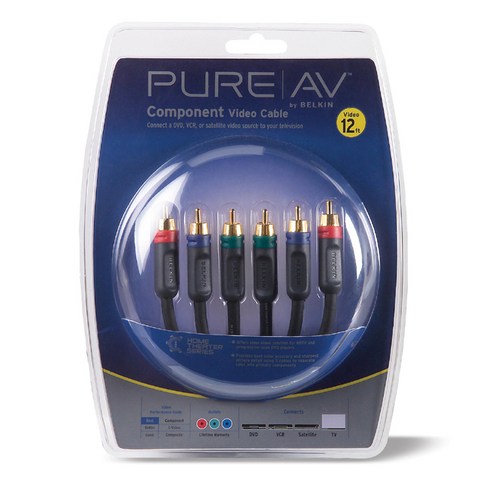 PureAV 컴포넌트 비디오케이블 3m AV21000 BELKIN