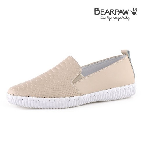 베어파우 BEARPAW 여성 슬립온 FLEXY 베이지 K2케이투40091OA1003815