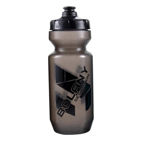 스포츠 자전거 짜기 물병 BPA 무료 플라스틱 병 22온스 자전거용 물 주전자 피트니스 요가 하이킹 캠핑 운동, 클리어 그레이, PP5 실리콘