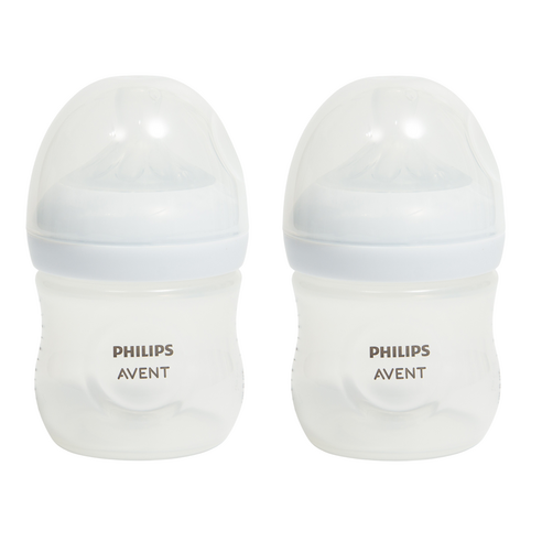 아벤트 뉴 내추럴 플렉스 PP젖병 세트, 화이트 125ml 2개, 125ml, 2개