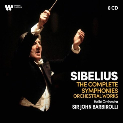 [CD] John Barbirolli 시벨리우스: 교향곡 전곡과 관현악 - 존 바비롤리 / 할레 오케스트라 (Sibelius: The Complete Sym..., Warner Classics, CD