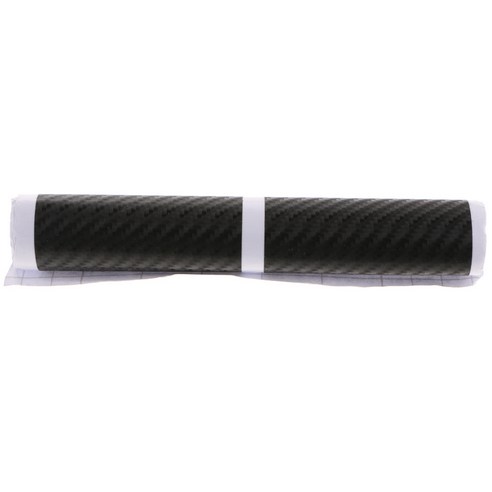 Ursmart 4Pcs 탄소 섬유 자동차 도어 플레이트 4D 스티커 씰 스커프 커버, 1개, 블랙