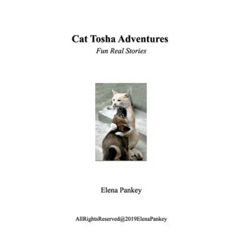 Cat Tosha Adventure Hardcover, Blurb