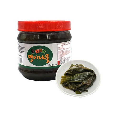 [엄다식품] 종가댁 명이나물 1kg 1개
