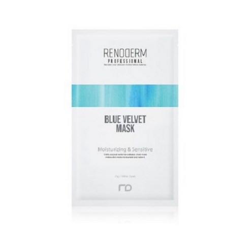 [RENODERM] 레노덤 블루벨벳 마스크 1EA, 1개, 1개