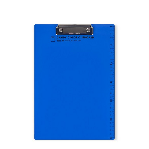 아이비스 캔디컬러클립보드 SP 12300 A4, 블루, 3개