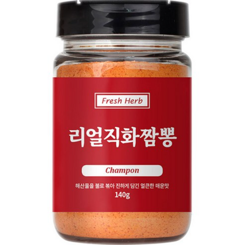 신선약초 리얼 직화 짬뽕 분말, 12개, 140g