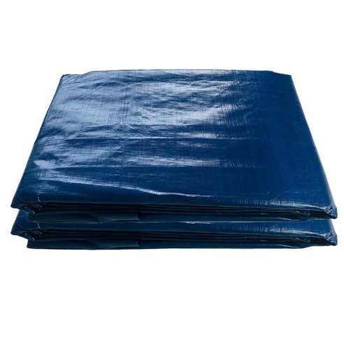 소유 방수 천막 갑바 바람막이 덮개 바닥지 5M x 5M, 청색(280g) 1개