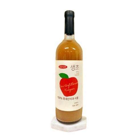 [생생초] 초모식초 생초 사과 1000ml(푸어러 포함), 1개, 1000ml