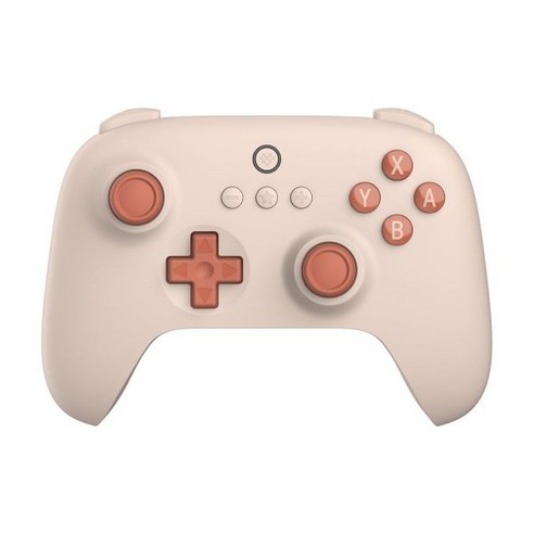 8Bitdo Ultimate C Bluetooth 컨트롤러6축 모션 컨트롤 및 럼블 진동핑크 포함 스위치용, Orange, 오렌지