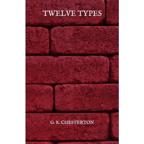 Twelve Types Paperback, Independently Published, English, 9798727063484