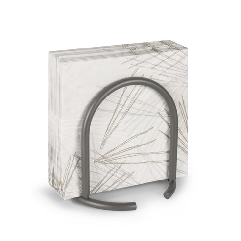Spectrum Diversified Designs 유로 냅킨 홀더, Industrial Gray, 1개
