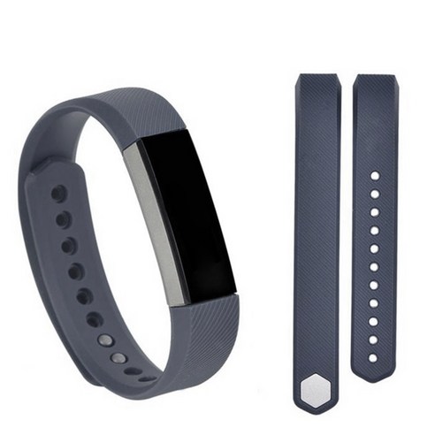 BESTOPE Fitbit Alta / HR 스마트 시계 피트니스 스트랩 액세서리를위한 교체 실리콘 손목 밴드, 해군, 1