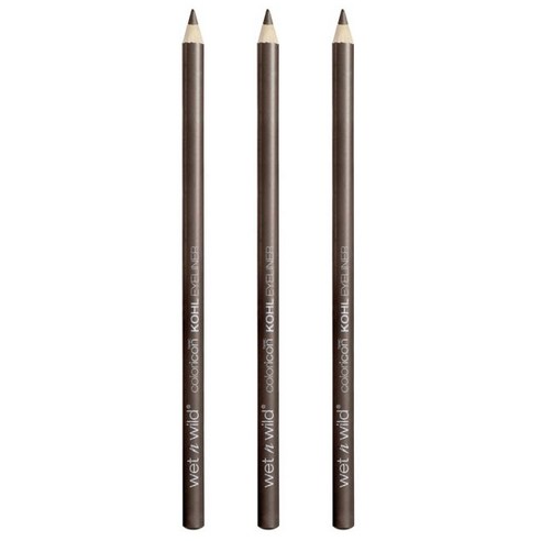 웻앤와일드 컬러아이콘 콜 아이라이너 1.4g, Simma Brown Now!, 3개