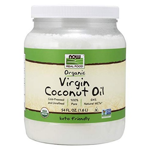 Now Foods Organic Virgin Coconut Oil 54 Ounce Now Foods 유기농 버진 코코넛 오일 ...