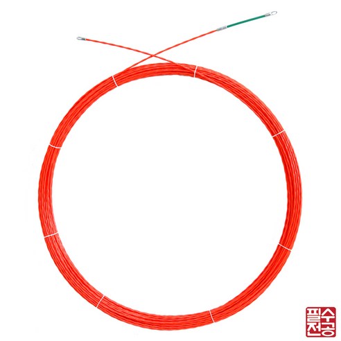 필수전공 1선 요비선 고급형 빨강 3.7mm x 30m, 1개