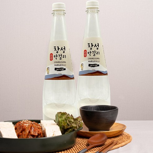 창성 국내산 쌀로 만든 분말막걸리 키트 DIY 무아스파탐 2병