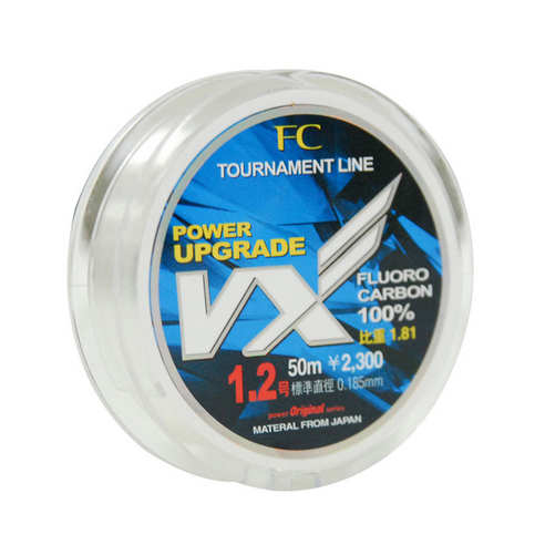 VX 50m 후로로카본 목줄 찌낚시 쇼크리더, 1.75호, 1개