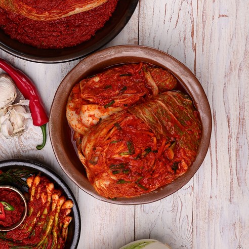 어머니 손맛 그대로, 100% 국내산 당일 제조 얼 전라도 배추김치