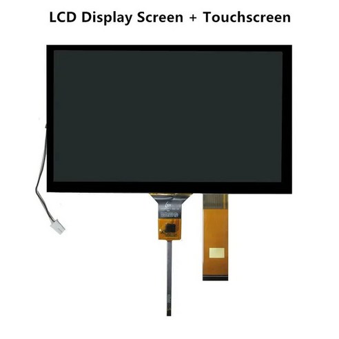 자동차 내비게이션 DVD용 LCD 디스플레이 스크린 패널 디지타이저 터치 GT911 8 인치 40 핀 CLAA080NA12CW 73003000742B E19454B, [02] LCD with Touch A