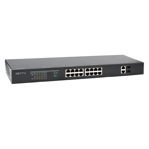 NEXT-POE3120TP-SFP/16포트 기가 POE 250W+COMBO 2포트