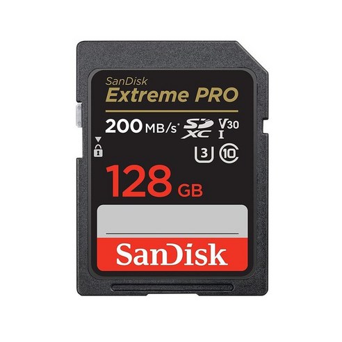 샌디스크 SD메모리카드 SDXC Extreme Pro 익스트림 프로 UHS-I SDXXD 128GB, 128기가