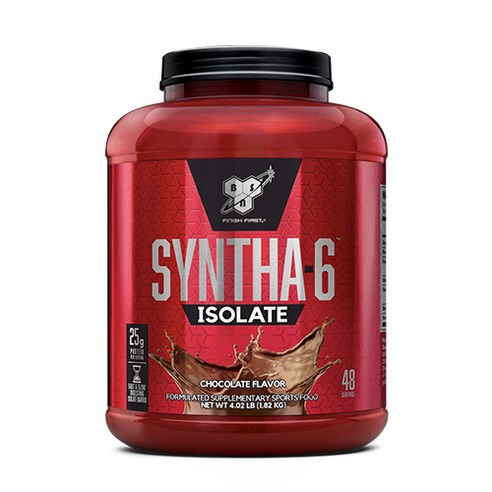비에스엔 BSN 신타 6 식스 프로틴 파우더 드링크 믹스 WPI 단백질 보충제 아이솔레이트 초코맛, 1.82kg, 1개