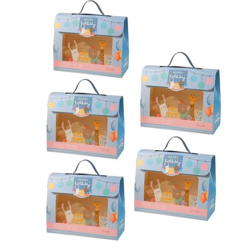 생일선물박스, 블루5pcs