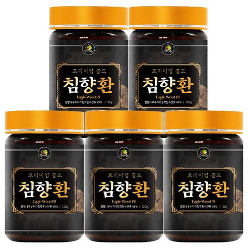 엄마애손 프리미엄 침향환 120g 침향수간목 49%, 2개