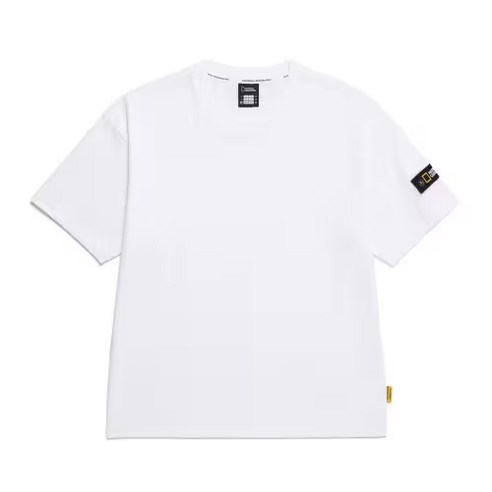 탐험가의 정신을 담은, 내셔널지오그래픽 와펜 로고 티셔츠