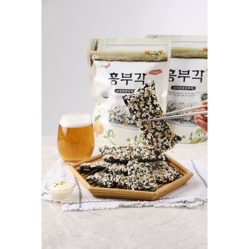 바삭함에 멈출 수 없는 손! 흥부각 김부각으로 맛있는 일상 완성!