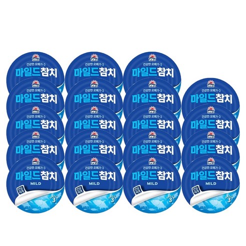 <올따옴> 사조 마일드참치 85g 19입, 19개