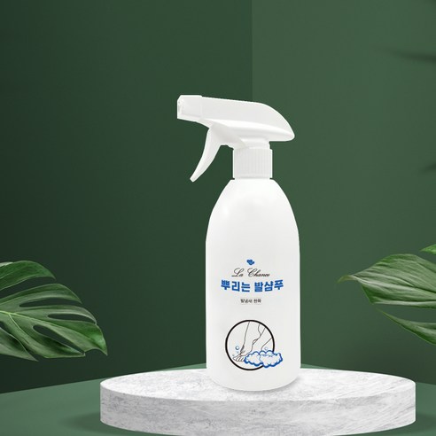 깨끗하고 상쾌한 발, 라샹스 뿌리는 발샴푸로 손쉽게 해결