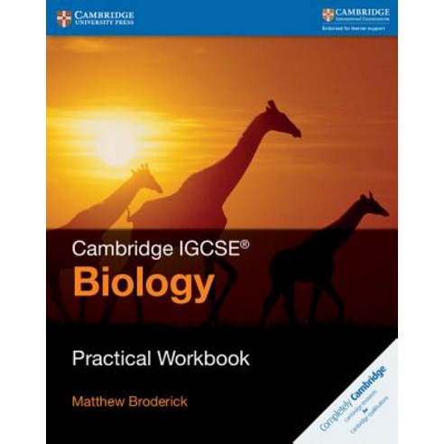 (영문도서) Cambridge Igcse(r) Biology Practical Workbook, Cambridge University Press