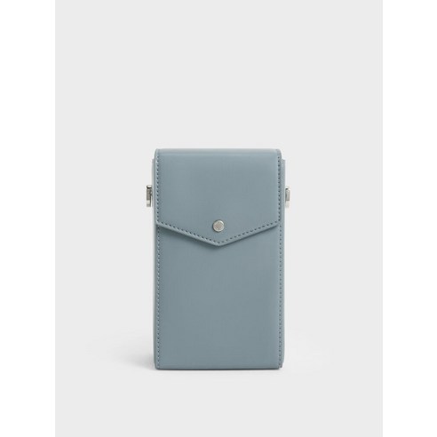 찰스앤키스 한소희 가방 CK2-81210009_STBLUE_S Elongated Crossbody Bag - Steel Blue