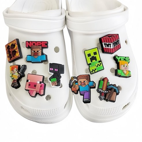 덕후 심장 저격! 마인크래프트 파츠 세트로 나만의 개성을 뽐내봐! 마인크래프트지비츠