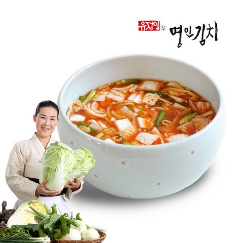 [식품명인 유정임] 나박김치 2/3/4/5kg 골라담기, 4kg