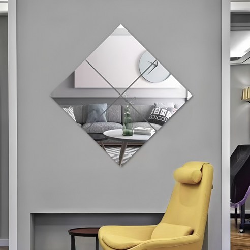 안전과 아름다움을 담은 이더커머스 아크릴 거울로 공간에 마법을 불어넣다.