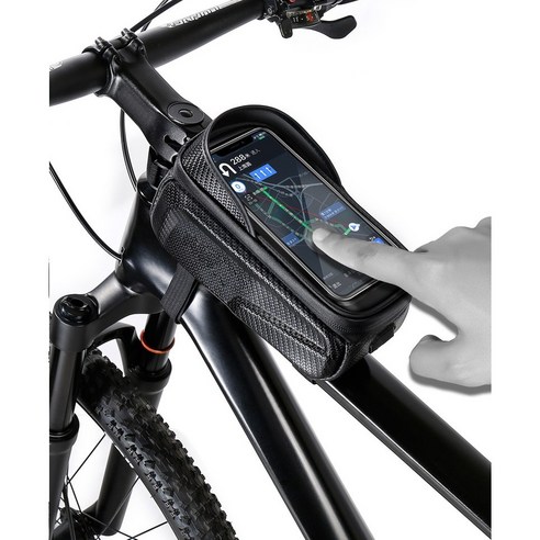 자전거에 스마트폰을 위한 현명한 동반자: 레드클리프 방수 스마트폰수납 핸드폰 거치대