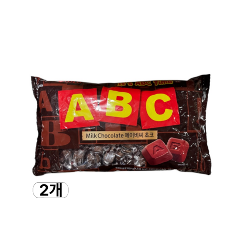 롯데웰푸드 ABC 초콜릿