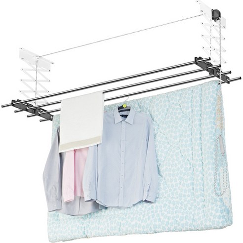 삶의 여유를 더하는 웰렉스 천장 빨래건조대: 공간 활용의 마법 웰렉스빨래건조대