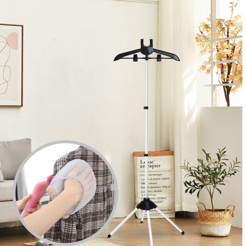 엘반디 손쉬운 접이식 스팀다리미 행거 다리미판+전용장갑, 블랙 Best Top3